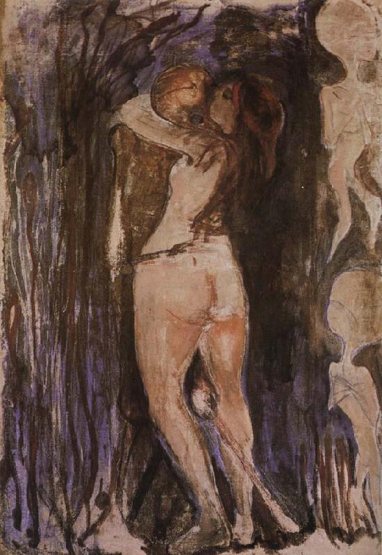 The Female and Death, Edvard Munch